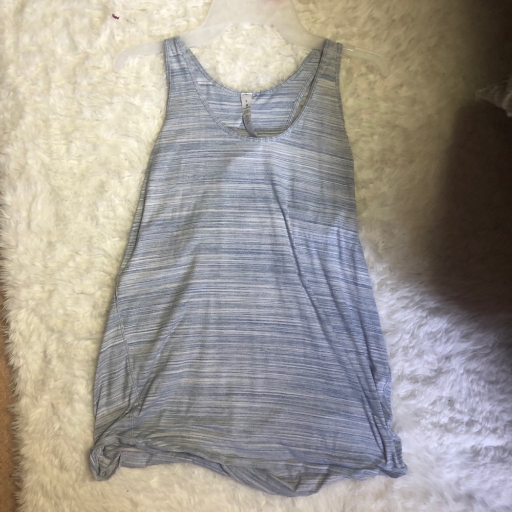 Lulu lemon blue workout tank